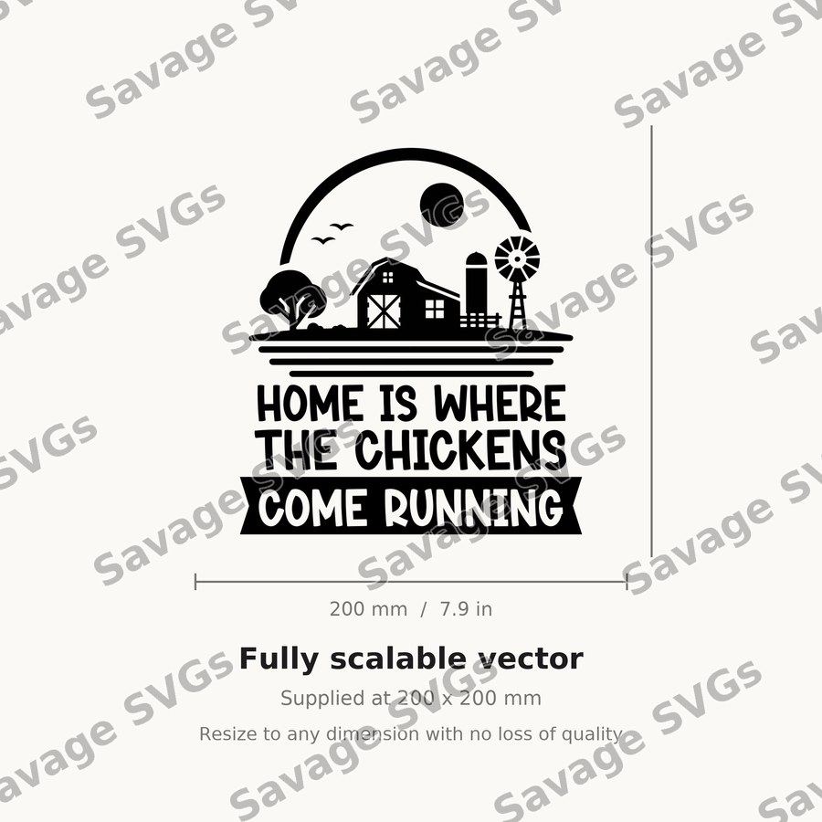 Home Is Where Chickens Come Running