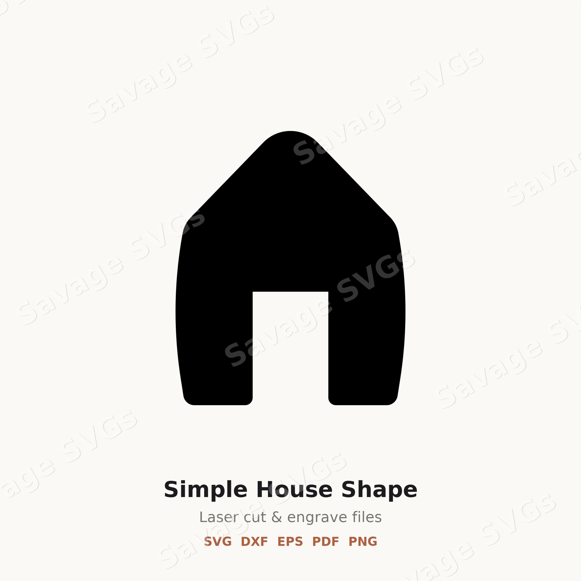 Simple House Shape