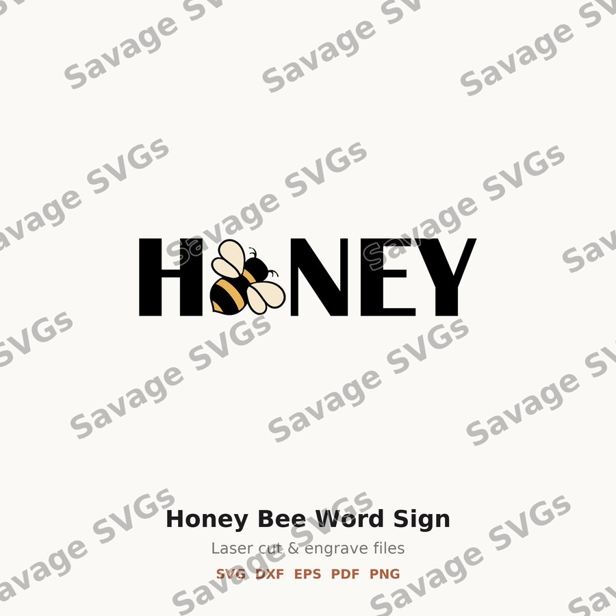 Honey Bee Word Sign