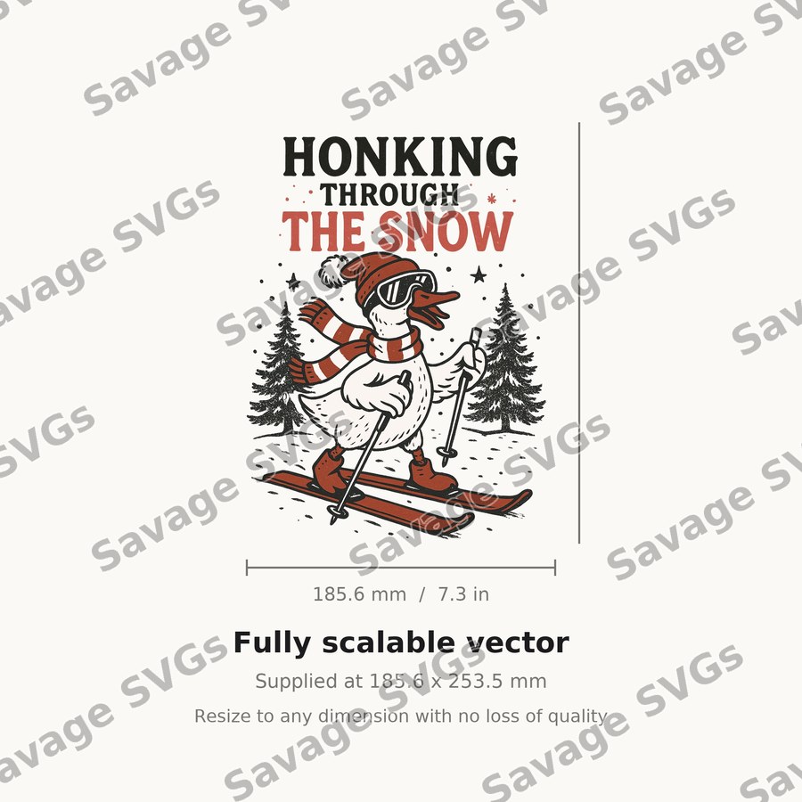 Honking Through The Snow