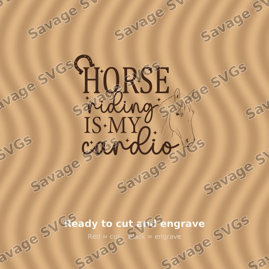 Horse Riding Is My Cardio
