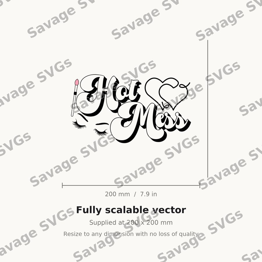 Hot Mess Lettering