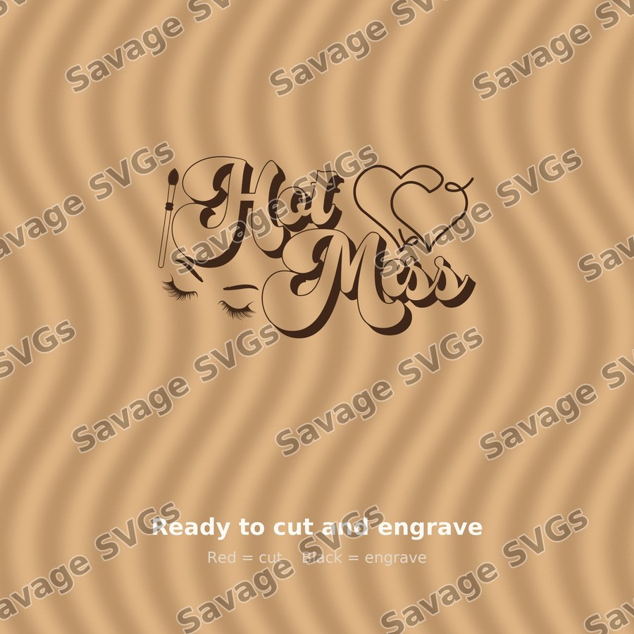 Hot Mess Lettering