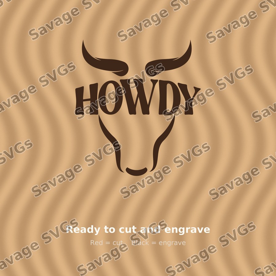 Howdy Bull Horns