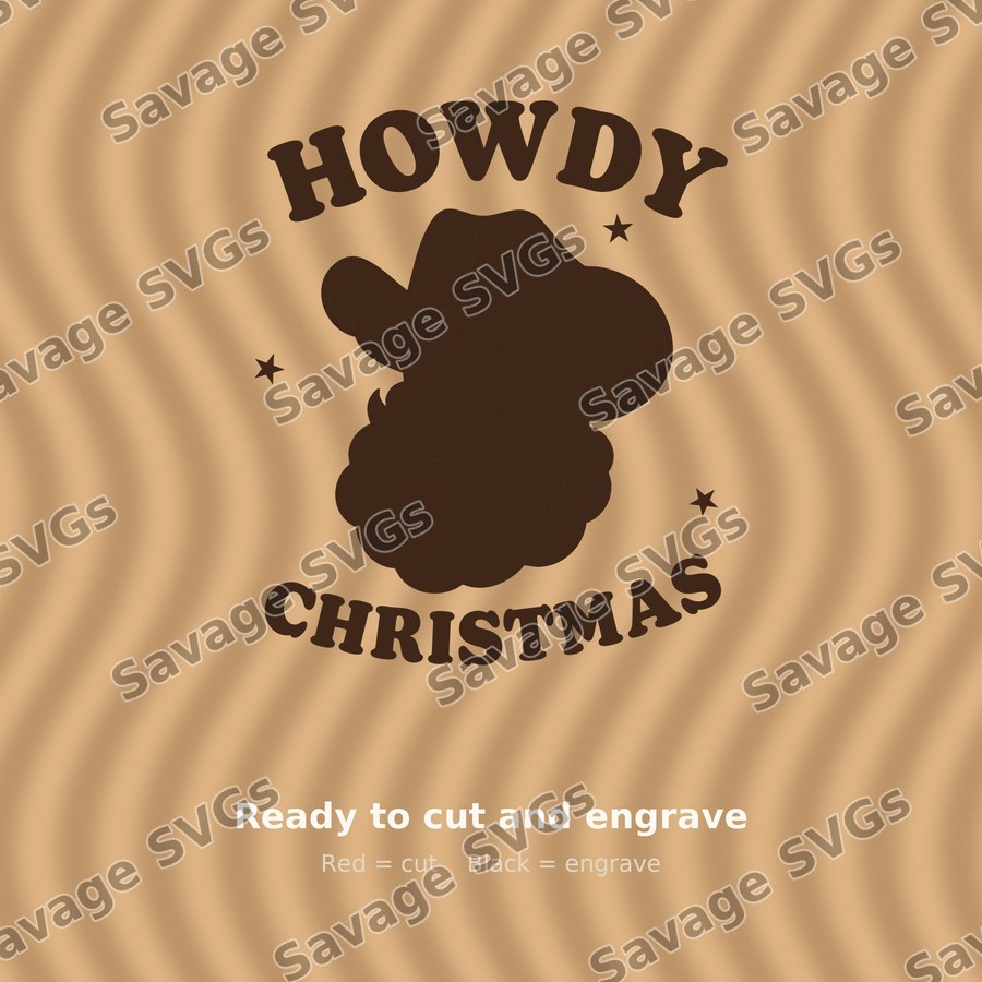 Howdy Christmas Santa