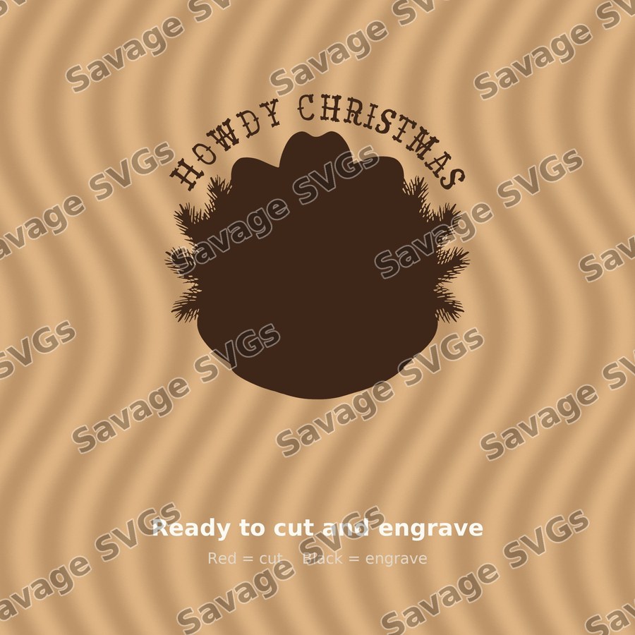 Howdy Christmas Santa