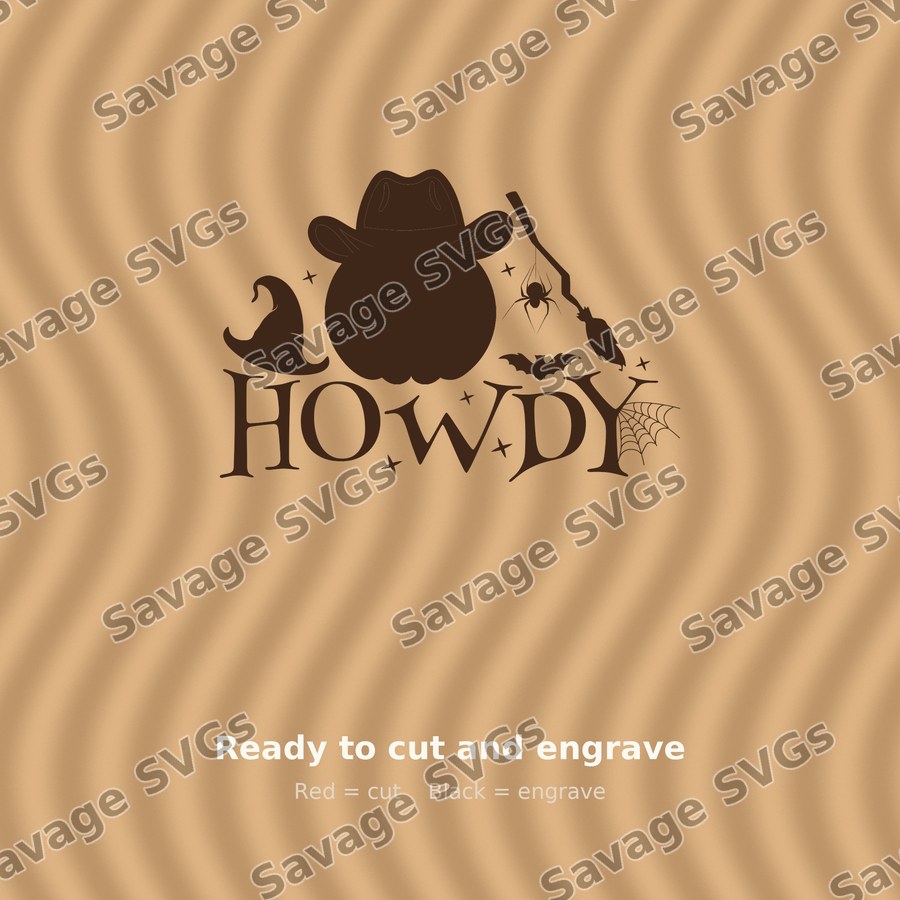 Howdy Halloween Pumpkin