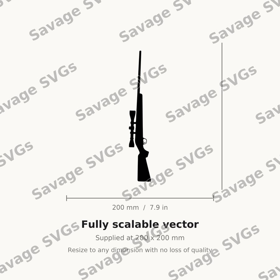 Hunting Rifle Silhouette