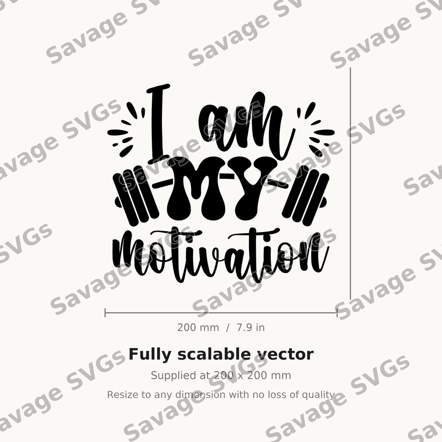 I Am My Motivation 01