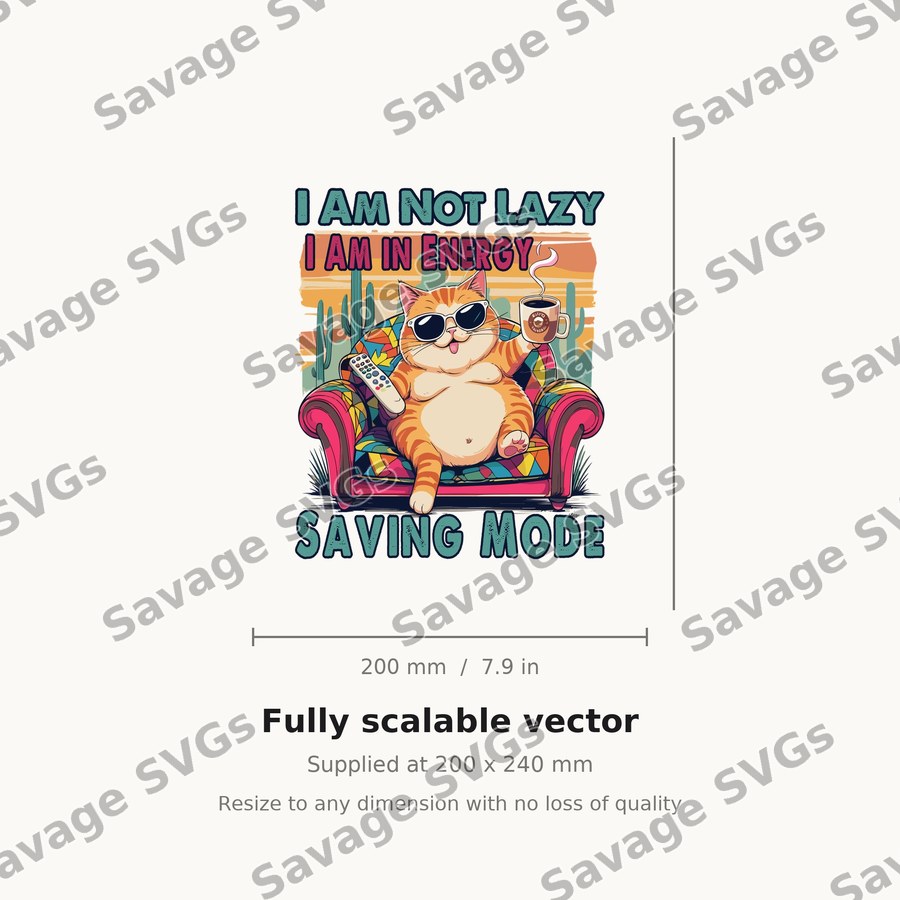 I Am Not Lazy Saving Mode