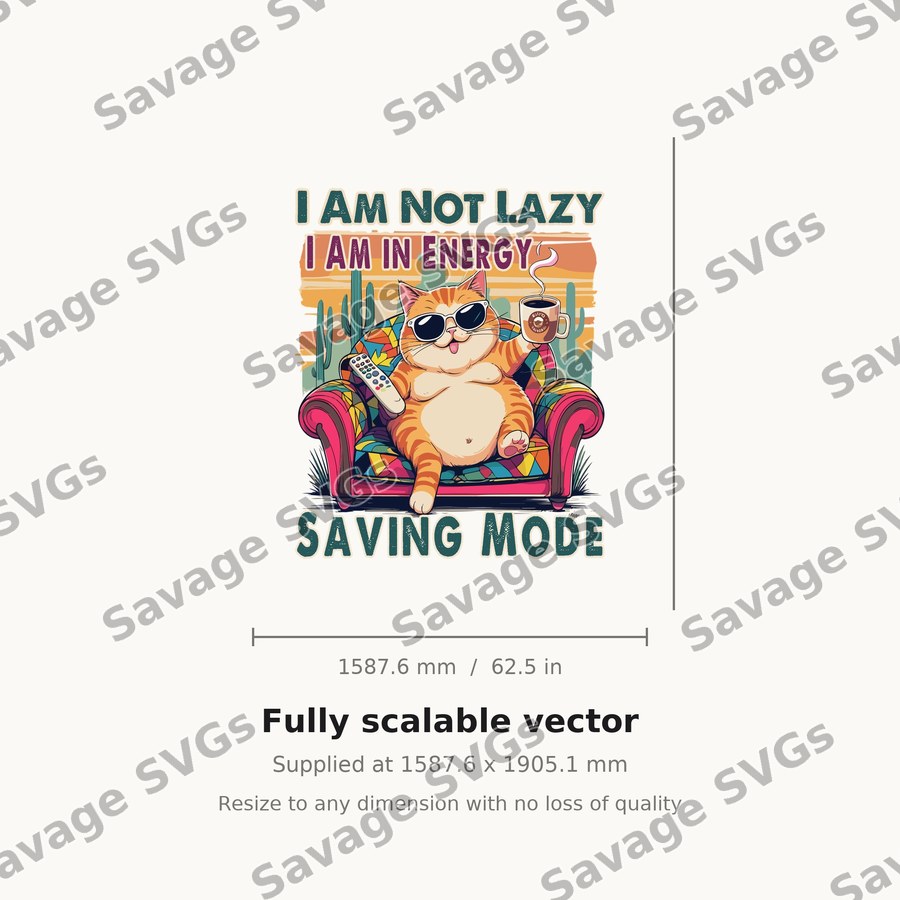 I Am Not Lazy Saving Mode