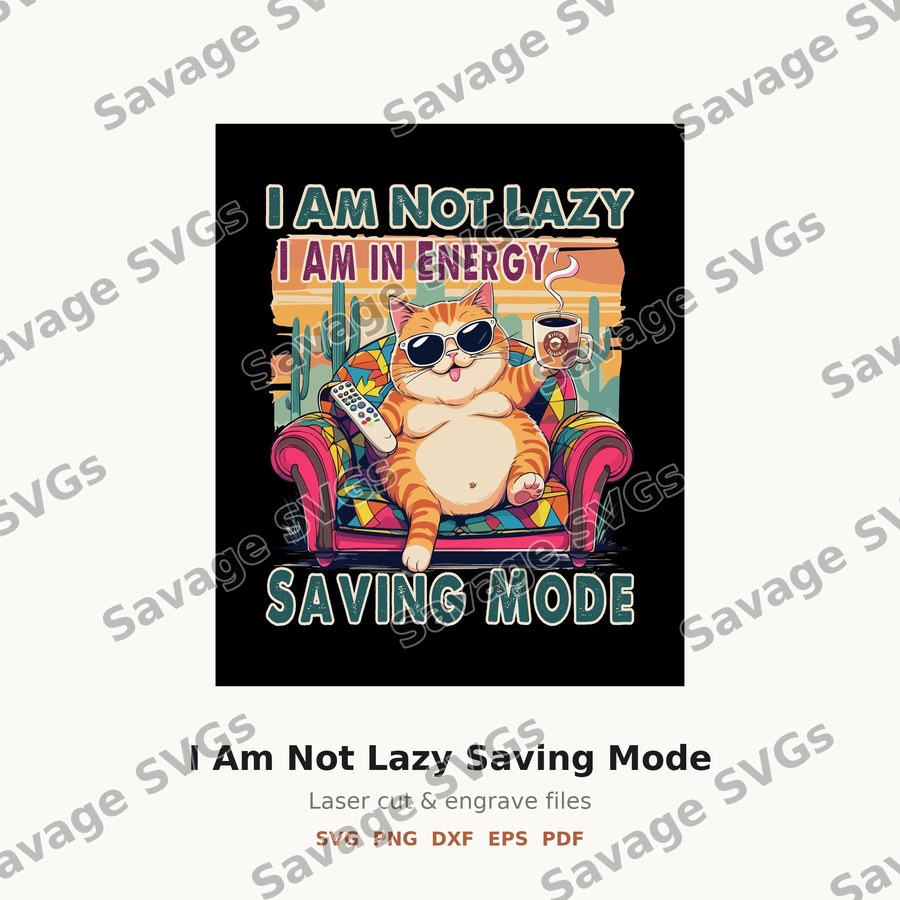 I Am Not Lazy Saving Mode