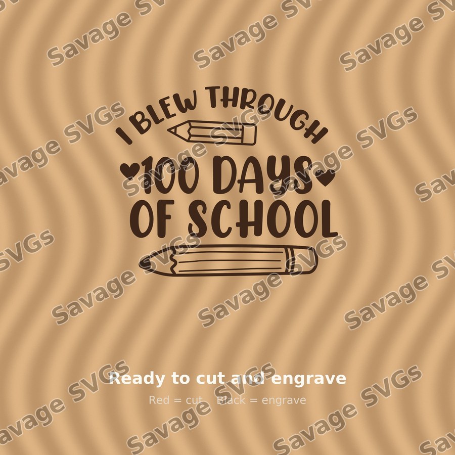 I Blew Through 100 Days Of School