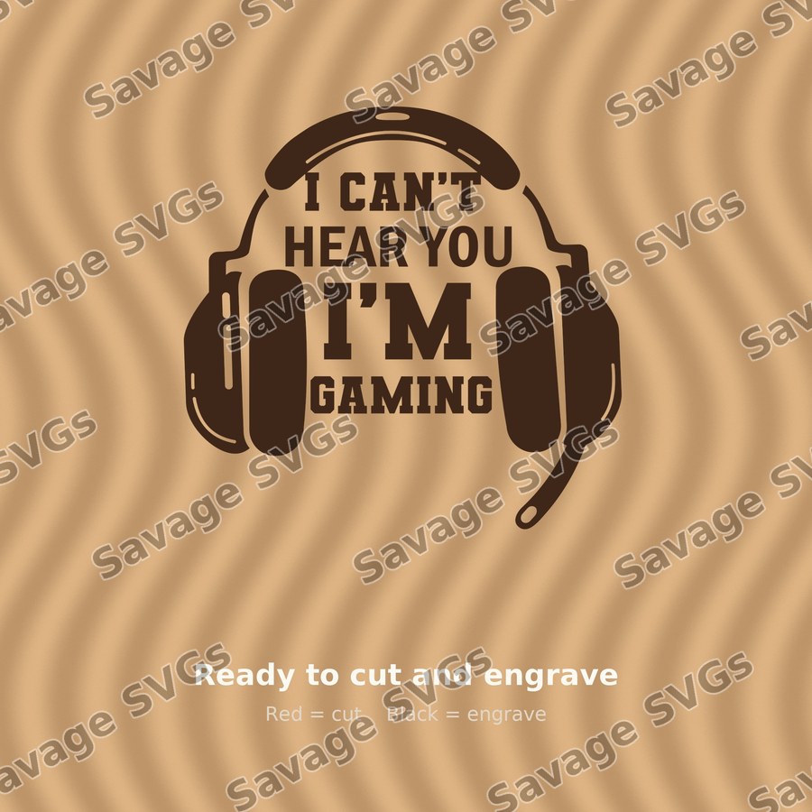 I Can't Hear You I'm Gaming