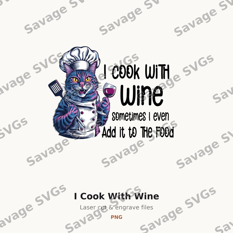I Cook With Wine