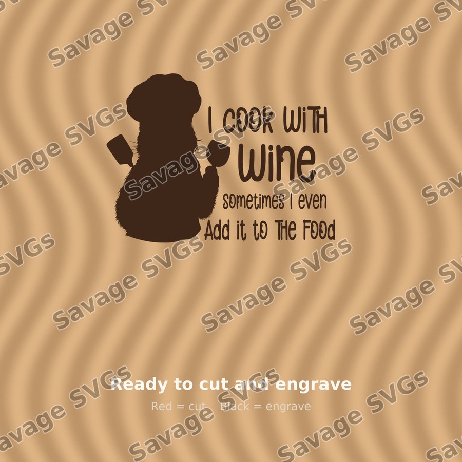 I Cook With Wine