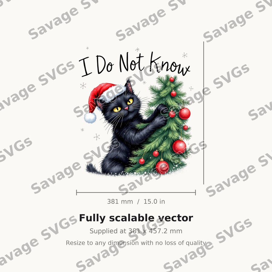 I Do Not Know Cat