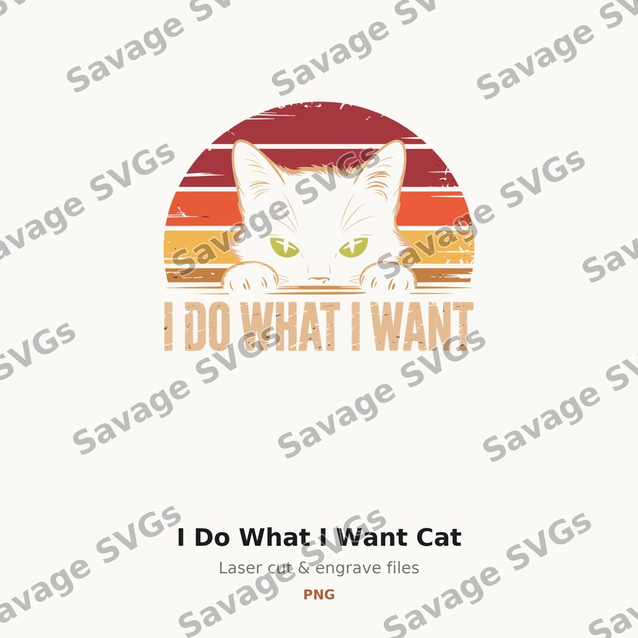 I Do What I Want Cat