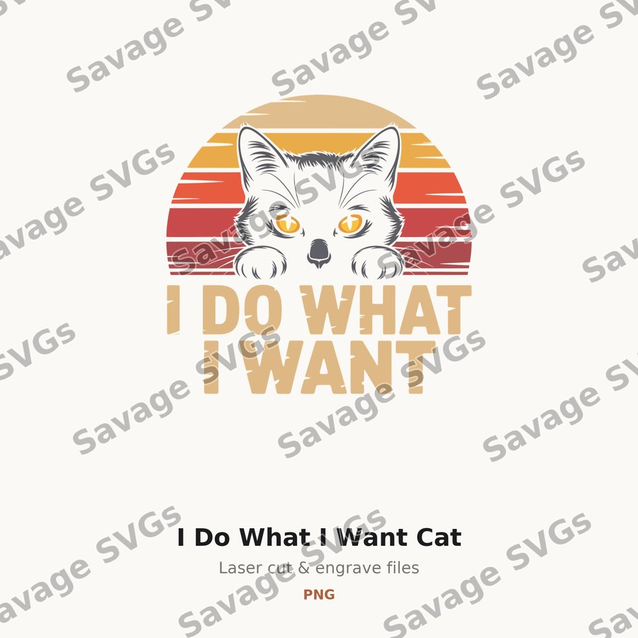 I Do What I Want Cat