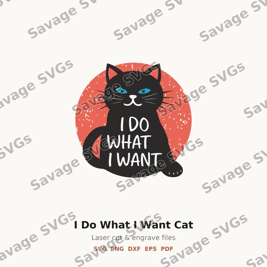 I Do What I Want Cat