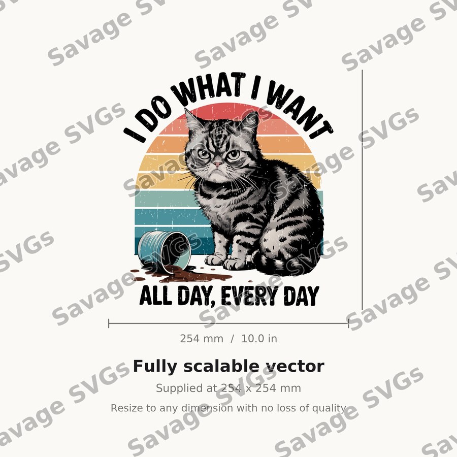 I Do What I Want Cat