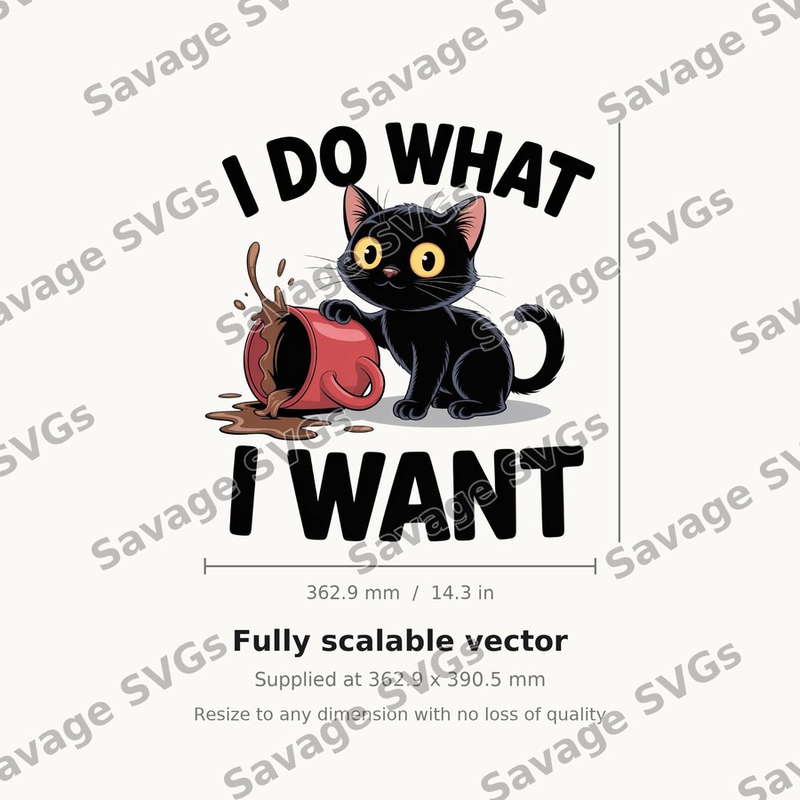 I Do What I Want Cat