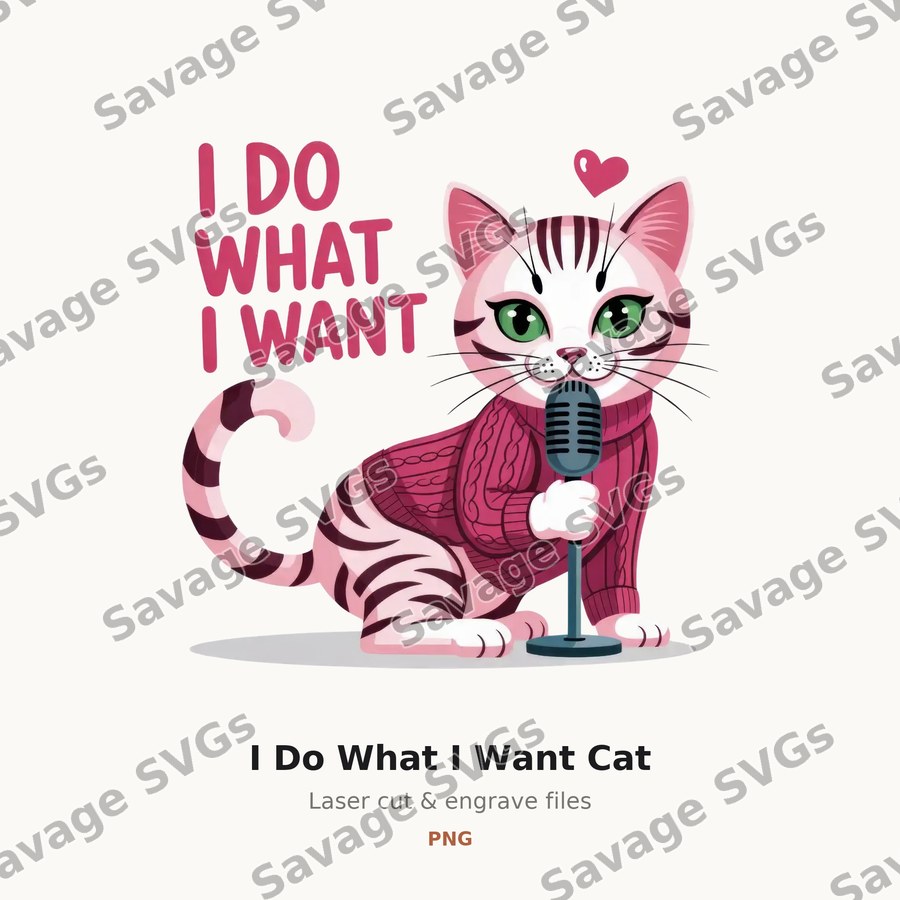 I Do What I Want Cat