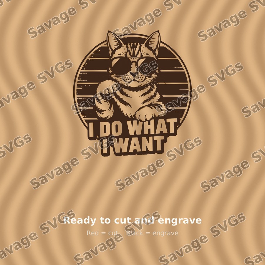 I Do What I Want Cat