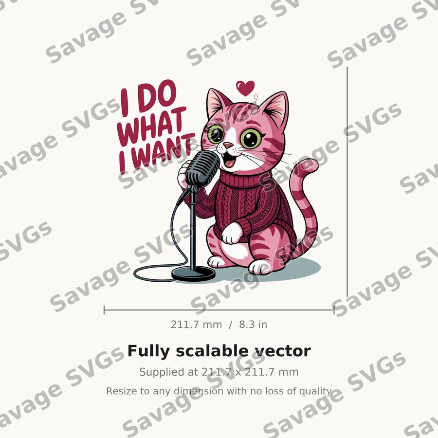 I Do What I Want Cat