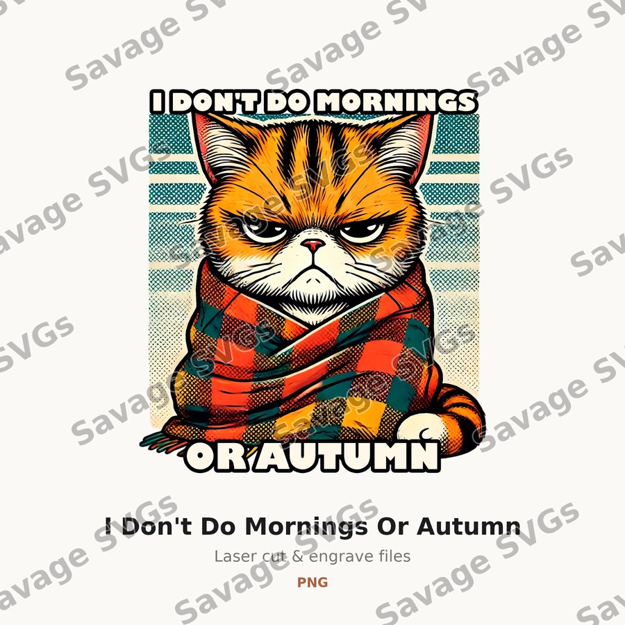 I Don't Do Mornings Or Autumn