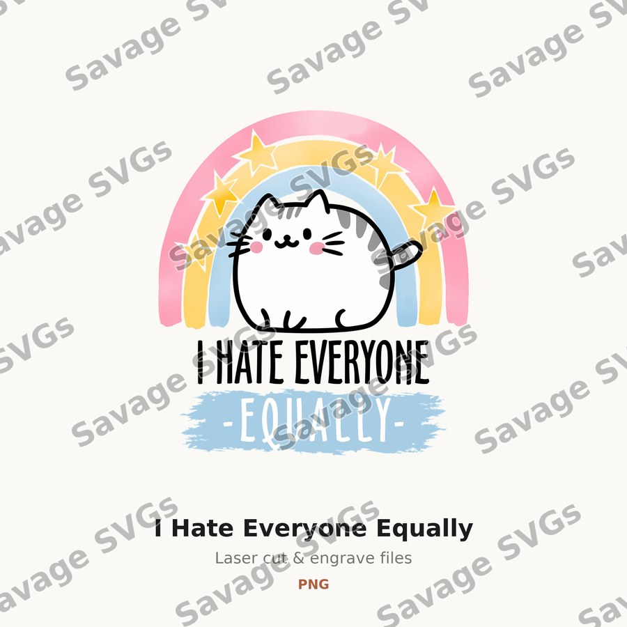 I Hate Everyone Equally