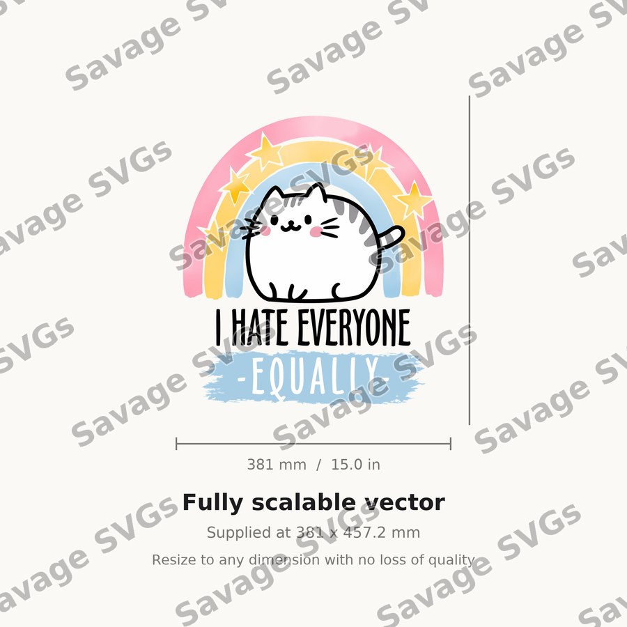I Hate Everyone Equally
