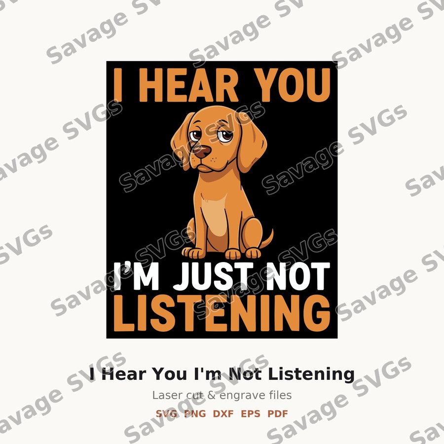 I Hear You I'm Not Listening