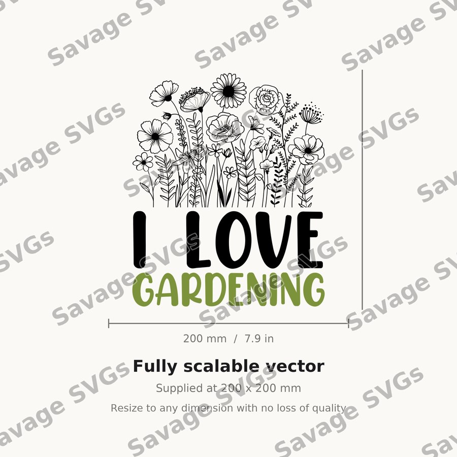 I Love Gardening