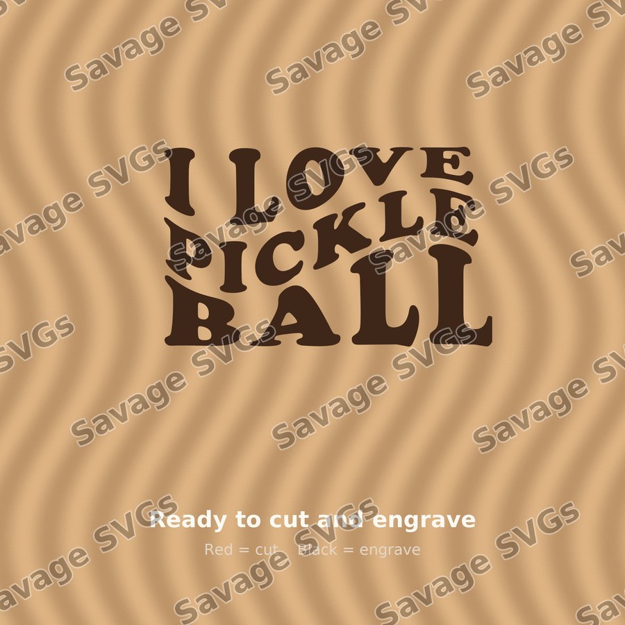 I Love Pickleball