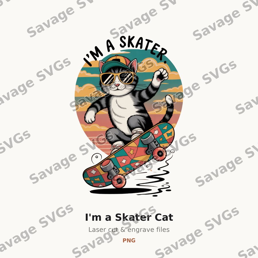 I'm a Skater Cat