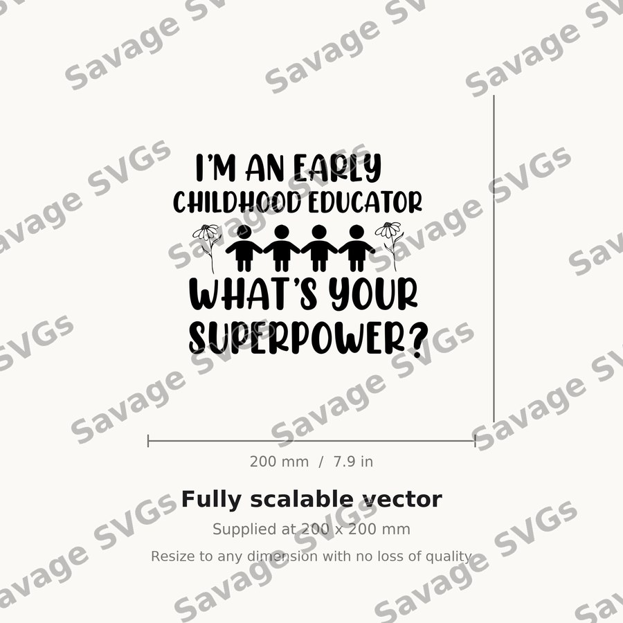 I'm An Early Childhood Educator