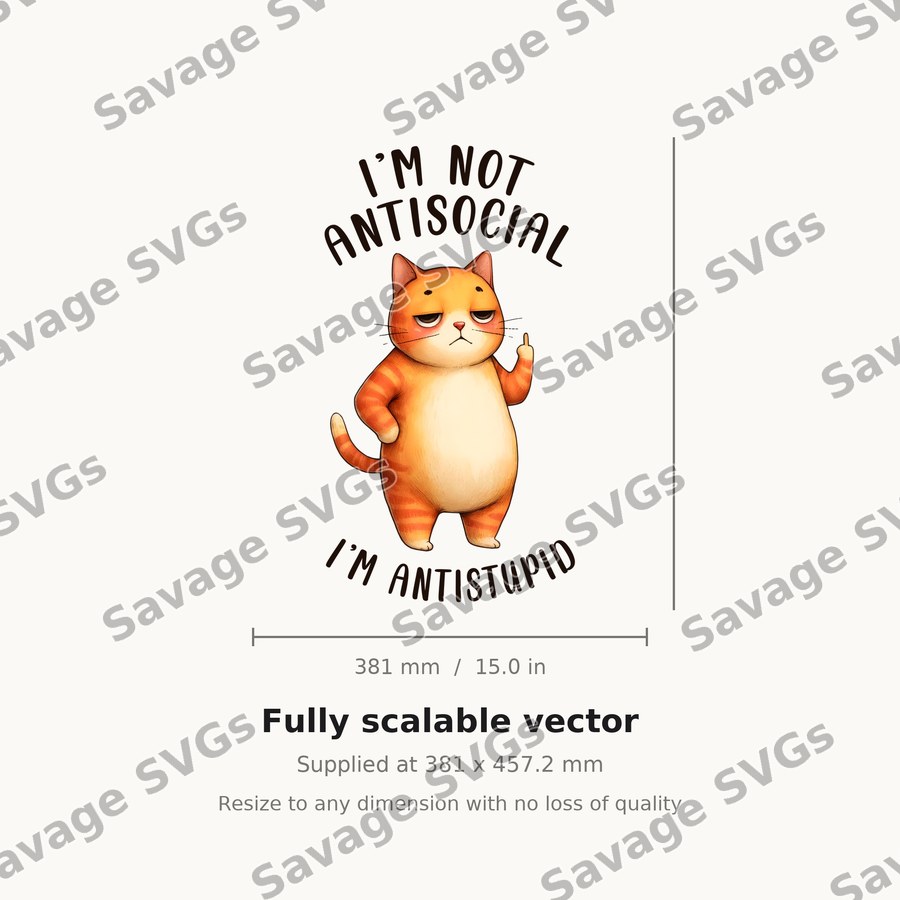 I'm Not Antisocial