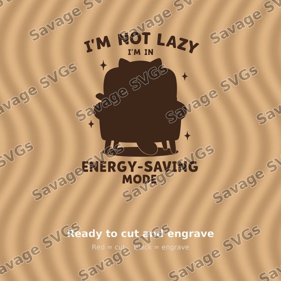 I'm Not Lazy Energy Saving Mode