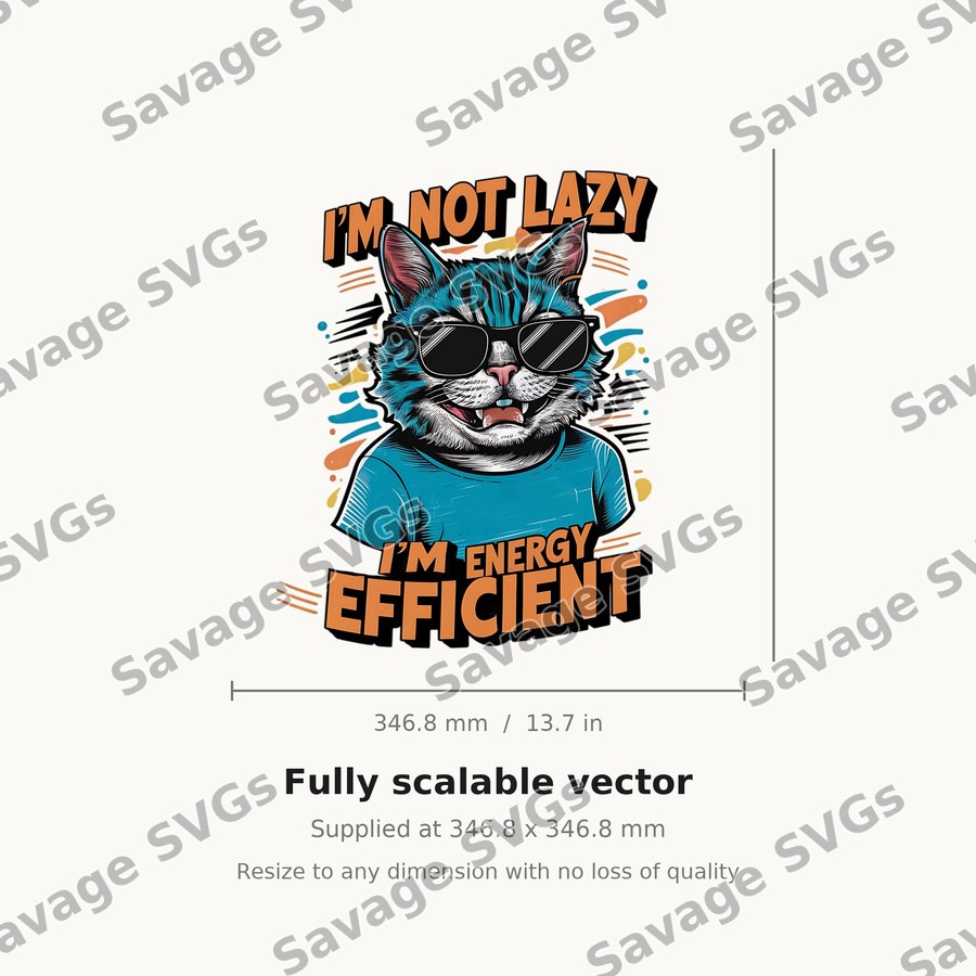 I'm Not Lazy I'm Energy Efficient