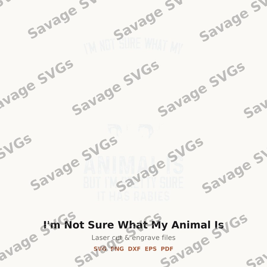 Not Sure What My Animal Is