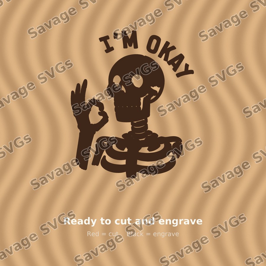 I'm Okay Skeleton