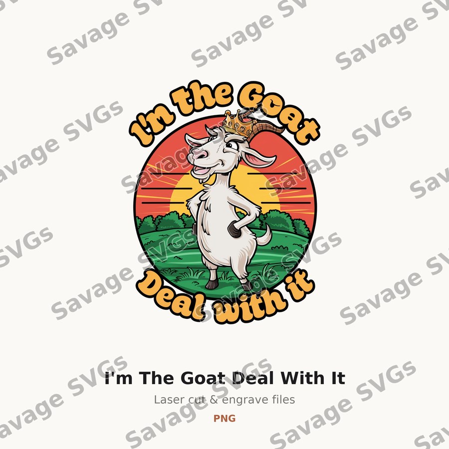 I'm The Goat Deal With It