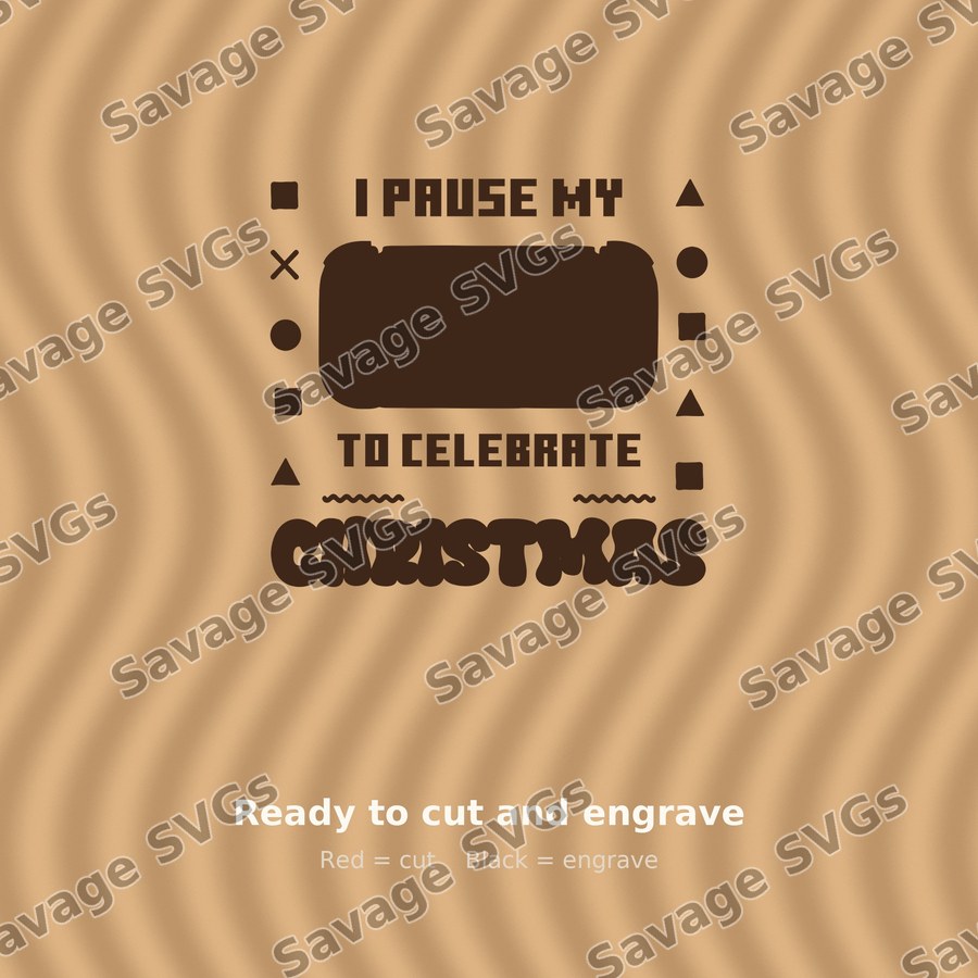 I Pause My Game To Celebrate Christmas