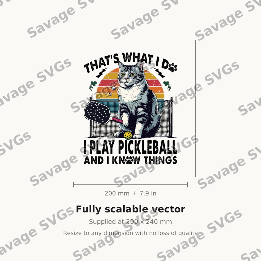 I Play Pickleball And I Know Things