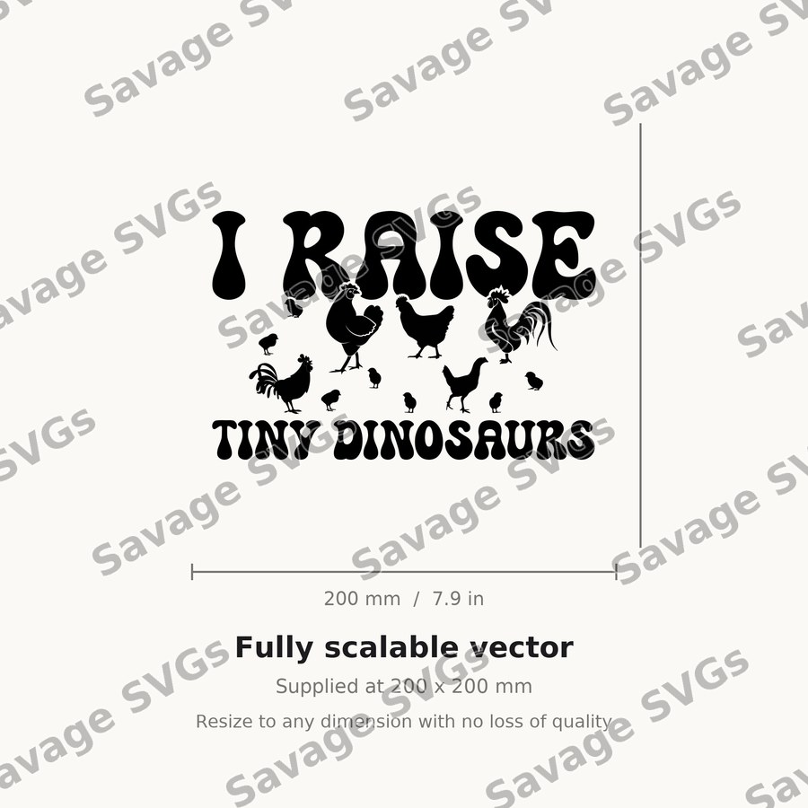 I Raise Tiny Dinosaurs