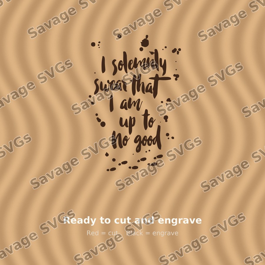 I Solemnly Swear That I Am Up To No Good