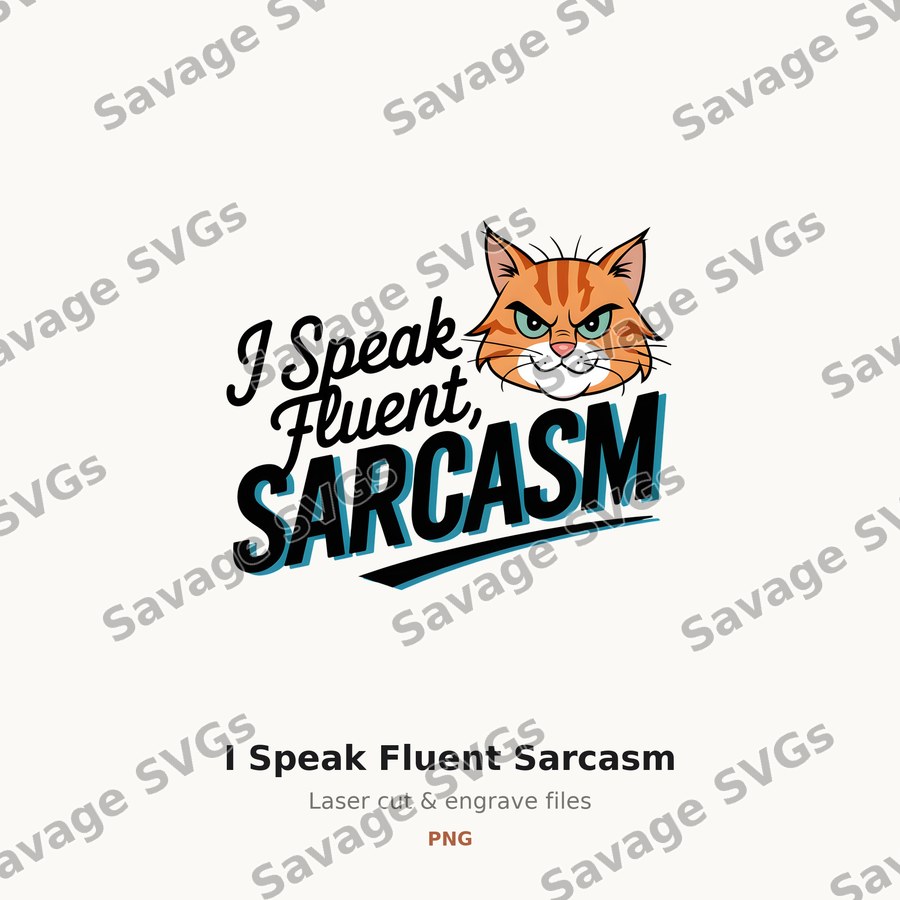 I Speak Fluent Sarcasm