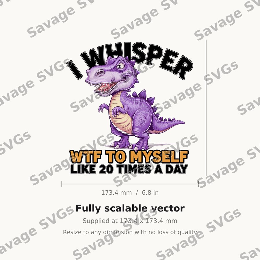 I Whisper Wtf To Myself
