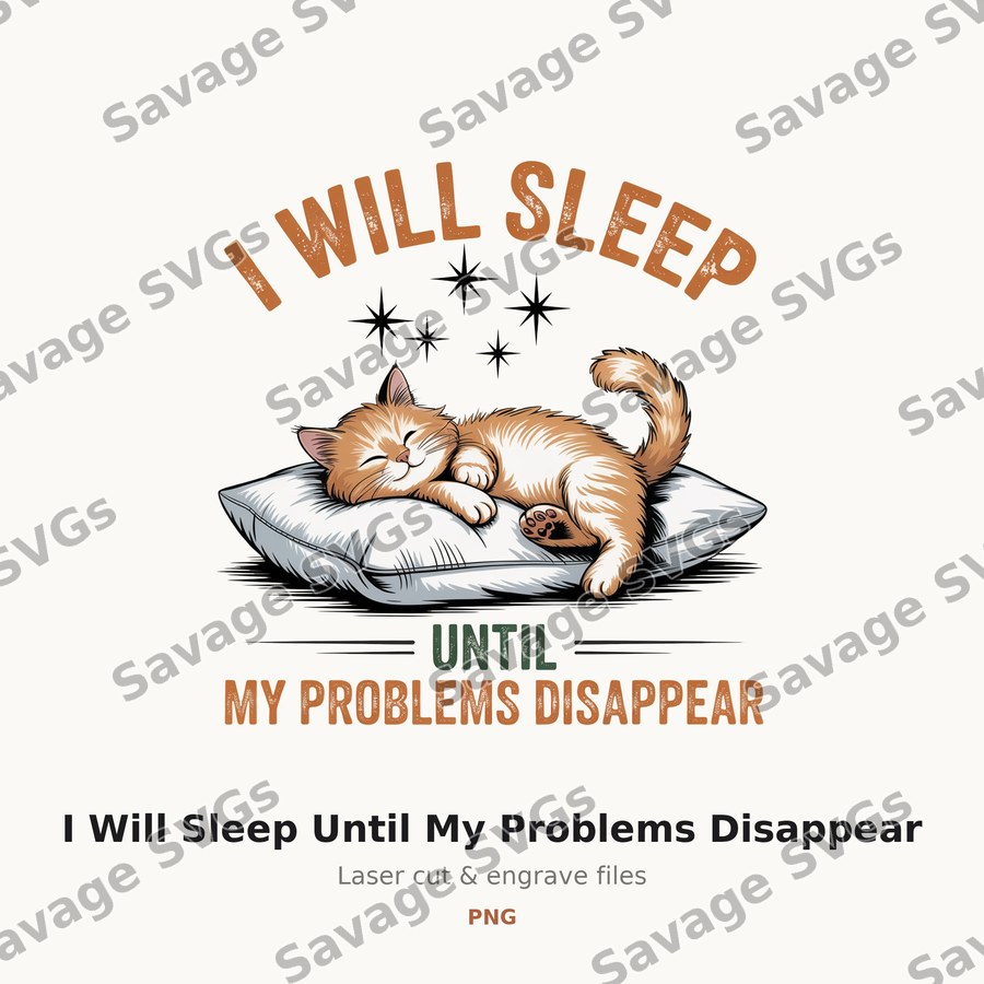 I Will Sleep Until My Problems Disappear